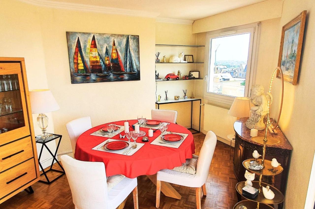 Bright Apt With Balcony Panoramic View Saint-Malo Eksteriør bilde