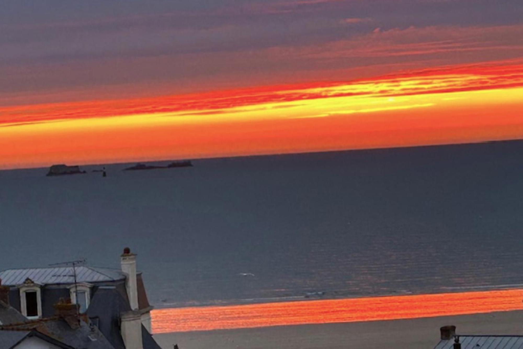 Bright Apt With Balcony Panoramic View Saint-Malo Eksteriør bilde